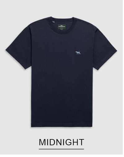 Shop Gunn Tee 2.0, Midnight online and instore at Rodd & Gunn