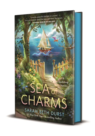 Book cover for sea of charms a spellshop novel sarah beth durst