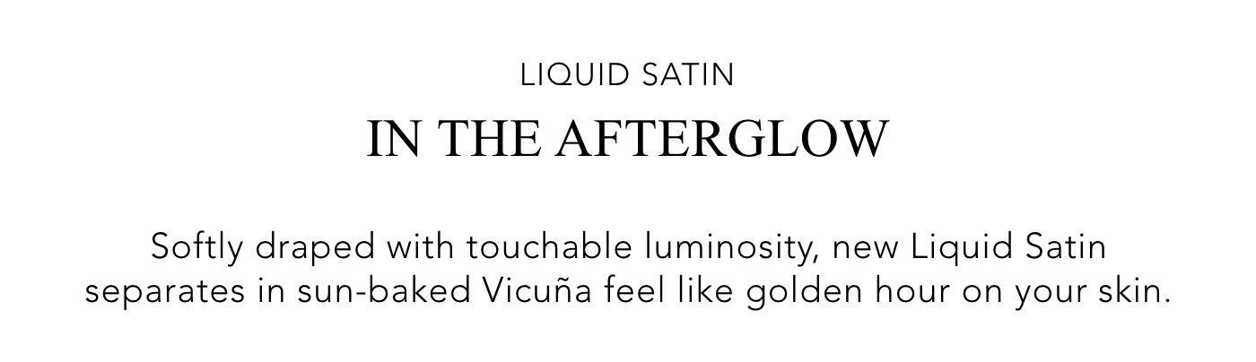 In the Afterglow