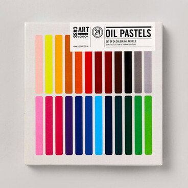 Cass Art Oil Pastel Assorted Colours Set of 24