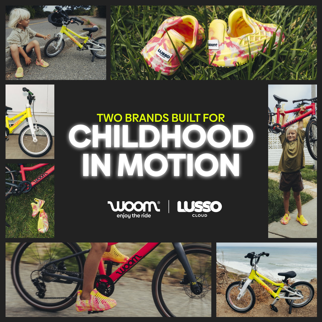 Two Brands Built for Childhood in Motion: woom | Lusso Cloud