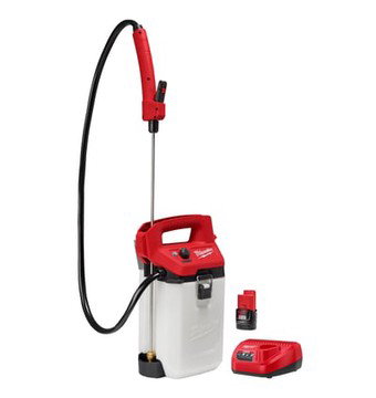 Milwaukee M12 2-Gallon Handheld Sprayer Kit, Tool, Battery and Accessories, Model# 2528-21G2
