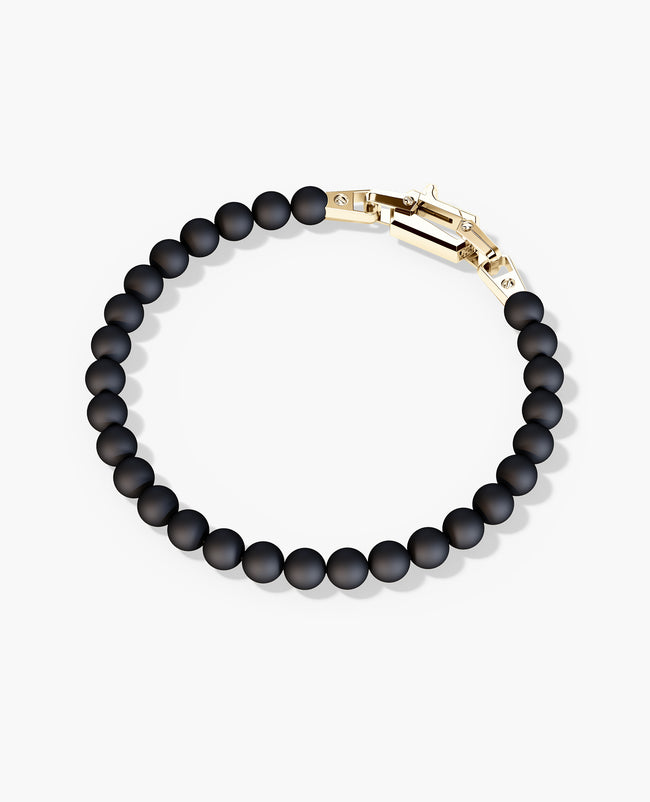 ready-to-ship-power-beads-bracelet-with-gold-lock-matt-onyx