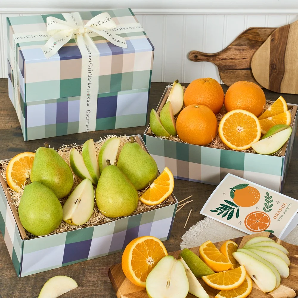 Luscious Oranges And Pears Gift Box