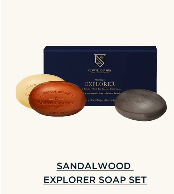 Sandalwood Explorer Soap Set