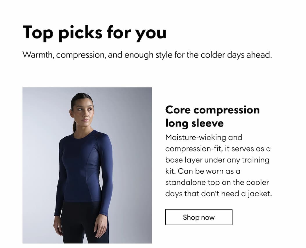 Core compression long sleeve | Shop now 