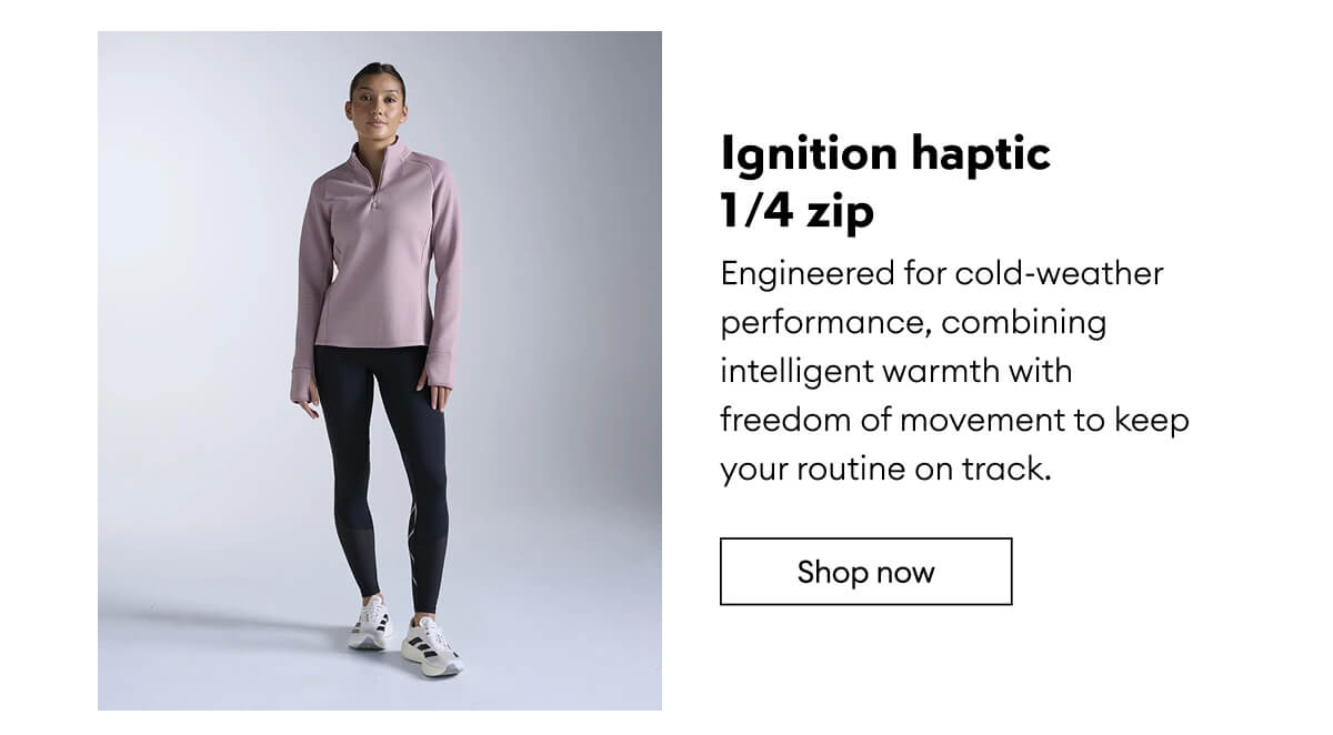 Ignition haptic 1/4 zip | Shop now 