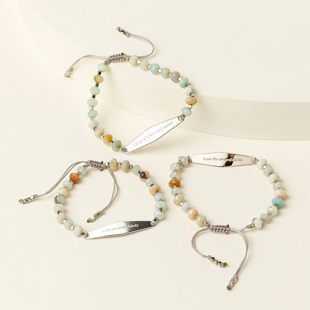 Anxiety Calming Mantra Bracelet