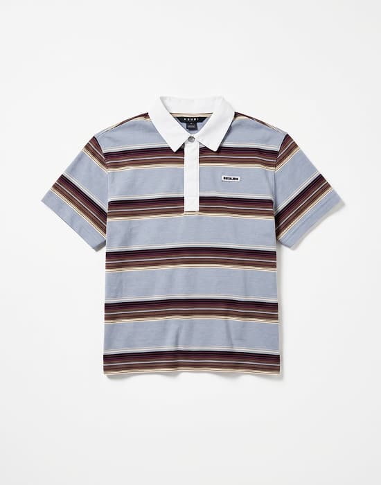 SOTT SHRUNKEN POLO MULTI STRIPE