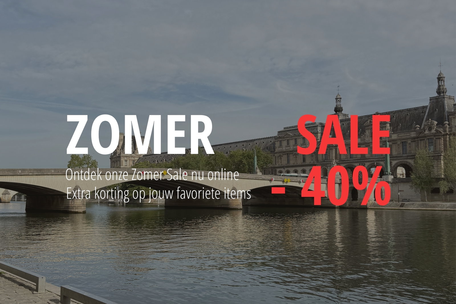 Sale up to 40% off