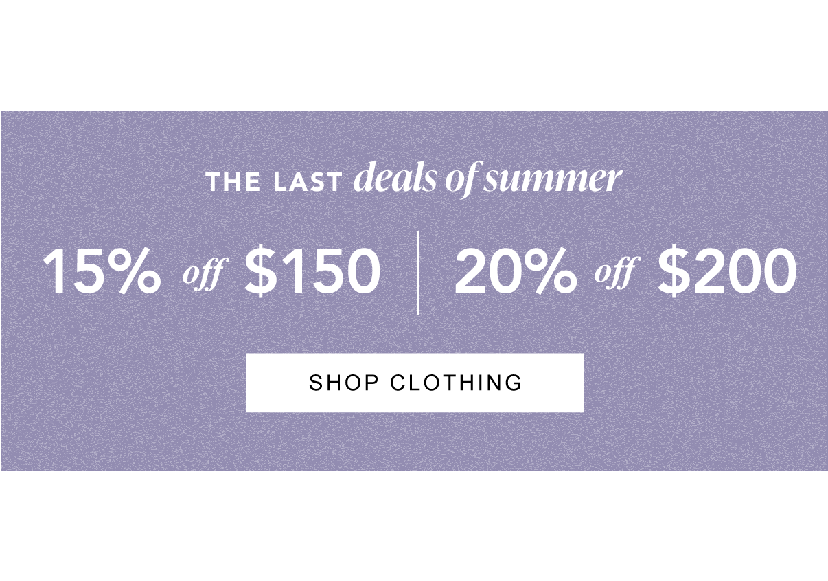 The Last Deals Of Summer