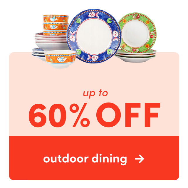 outdoor dining clearance