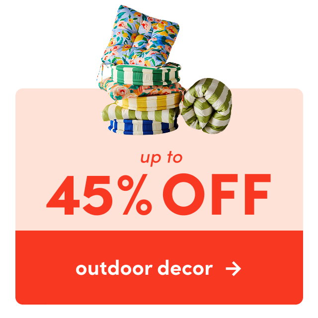 outdoor decor clearance
