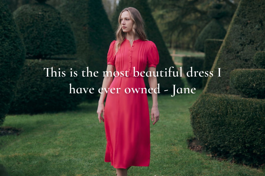 This is the most beautiful dress I have ever owned - Jane