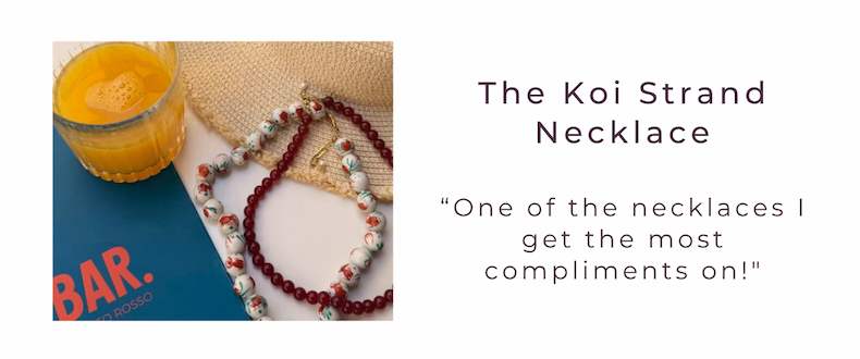 The Koi Strand Necklace