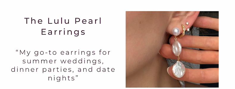 The Lulu Pearl Earrings