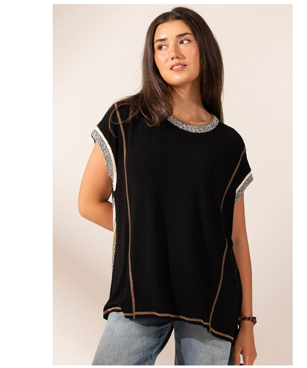 Pieced Dolman Top
