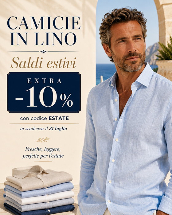 Il lino dell’estate con un extra 10% in più