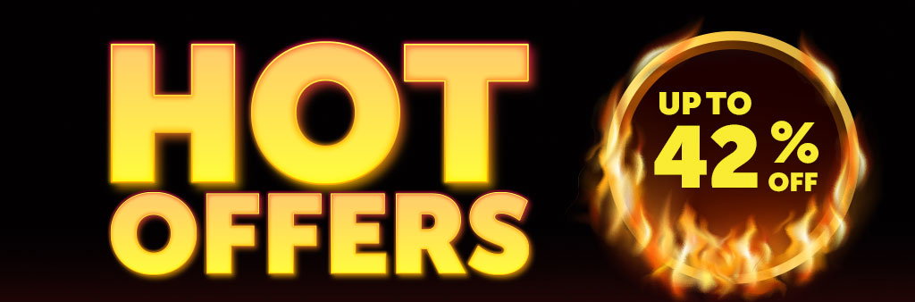 Hot offers. Save up to 42% off. Shop all deals >