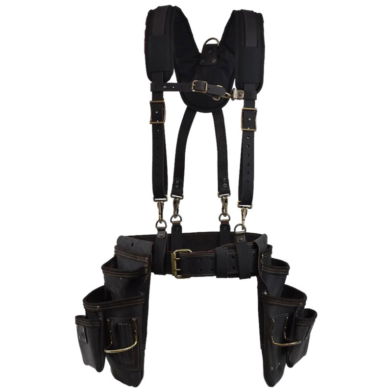 Ox Tools Framing Rig With Suspenders Leather