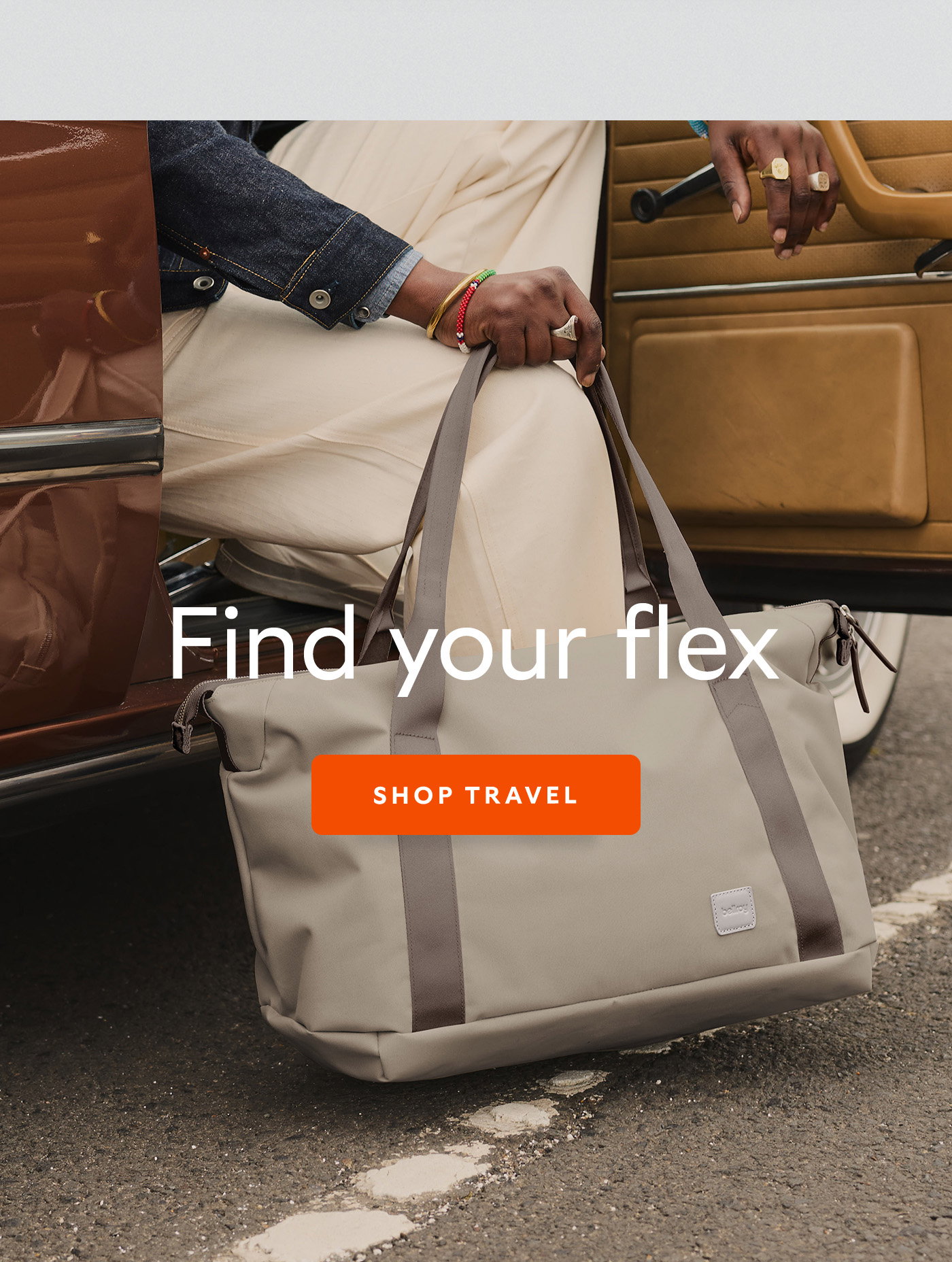 [Header] Find your flex [CTA] Shop travel