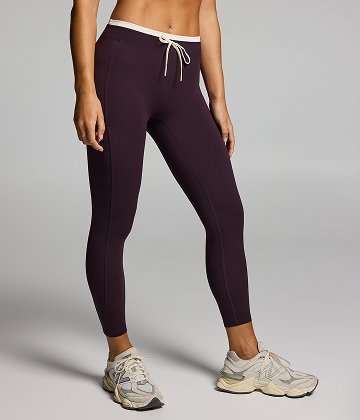 Tie Front Tipped Pocket Ankle Grazer Tights
