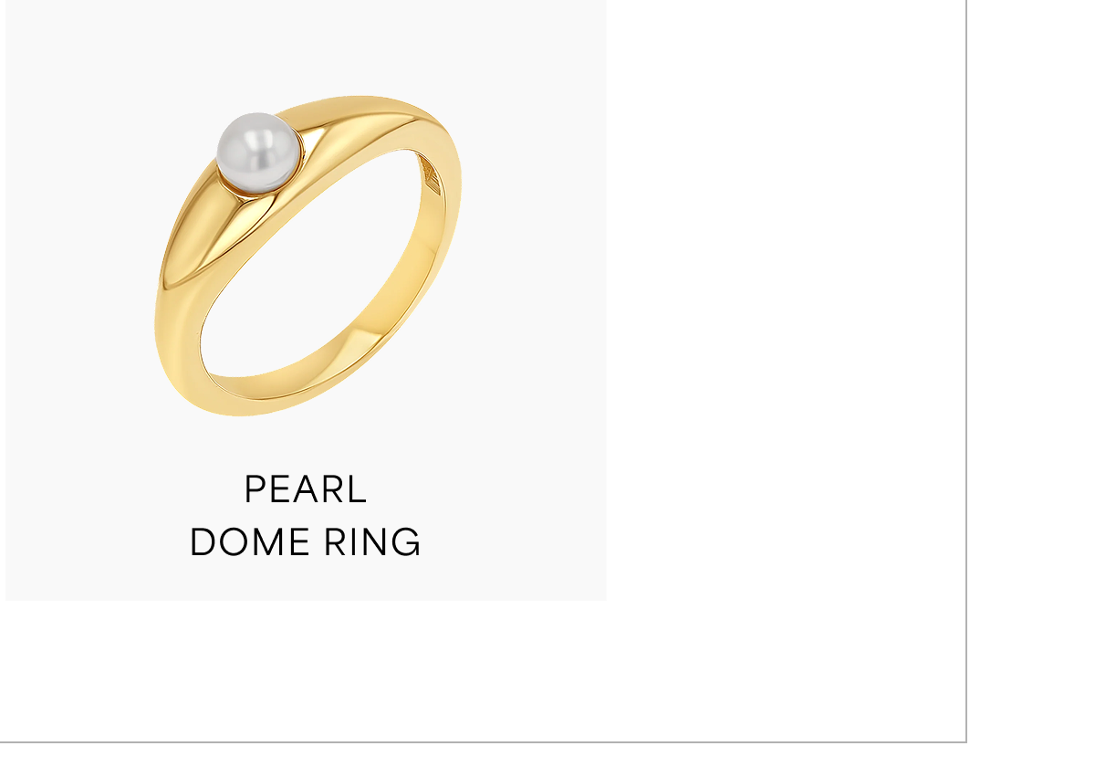 Pearl Dome Ring