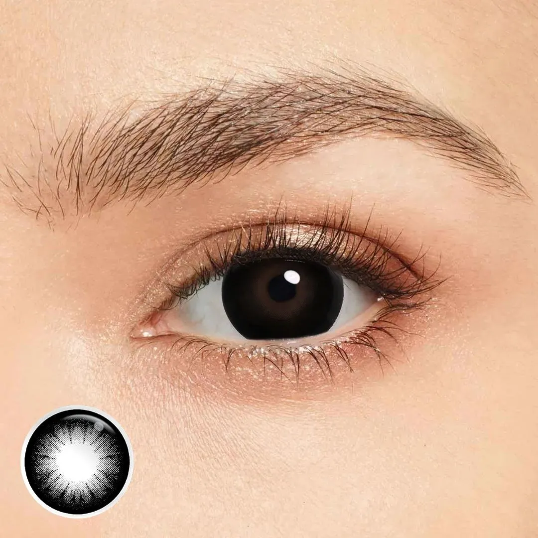 Supersize Black Plus 6 Months Contact Lenses