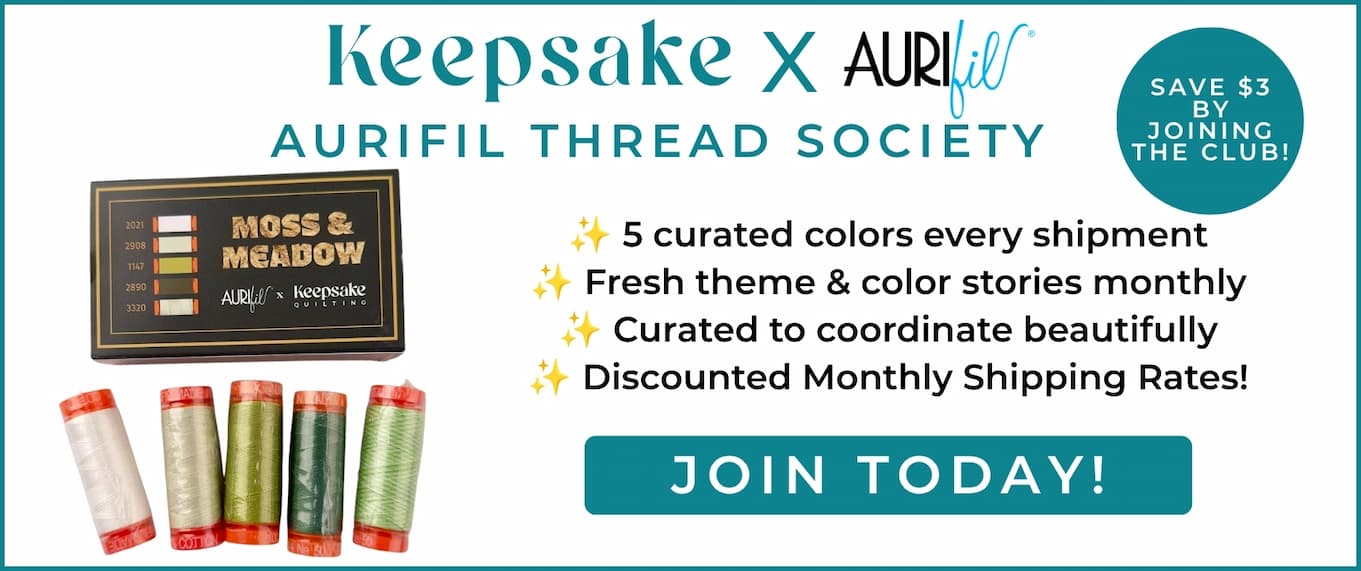 Aurifil Thread Society