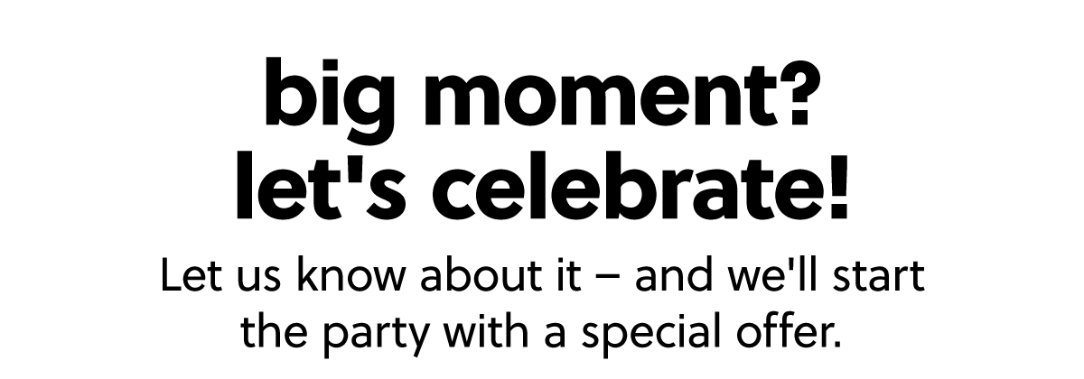 Celebrating something ?