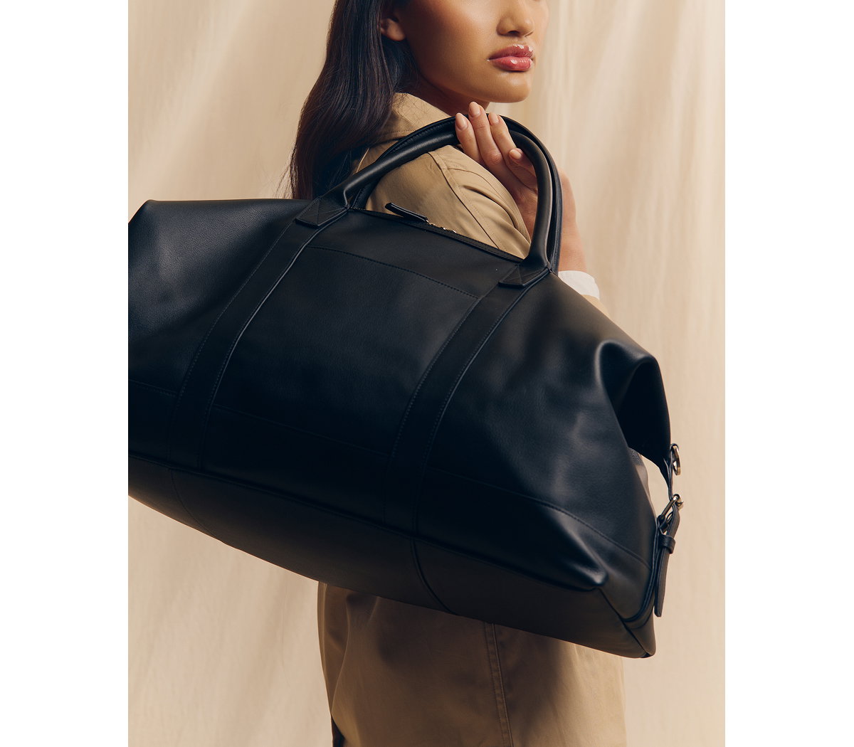 Shop the Kessler Large Duffle in Black >