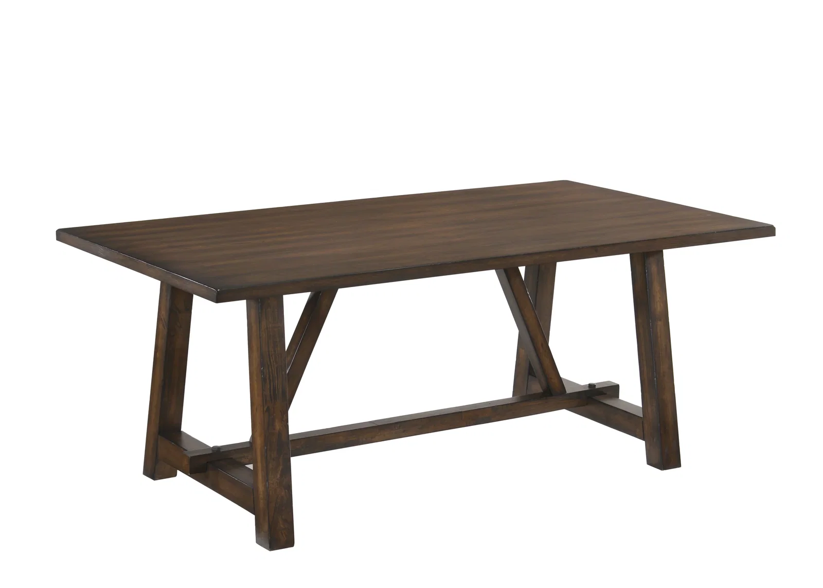 Image of Kaelyn Dark Oak Rectangular Dining Table