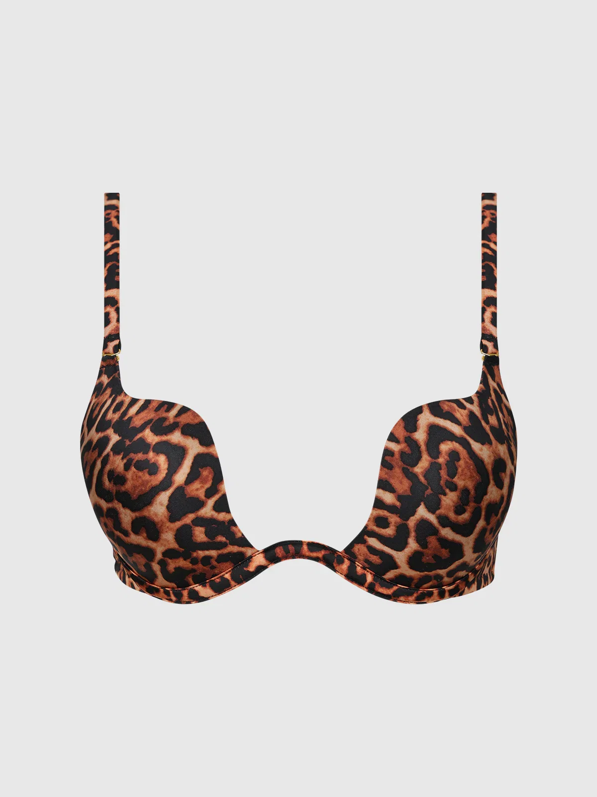 Image of Rising Star Swirl Plunge Push Up Bra