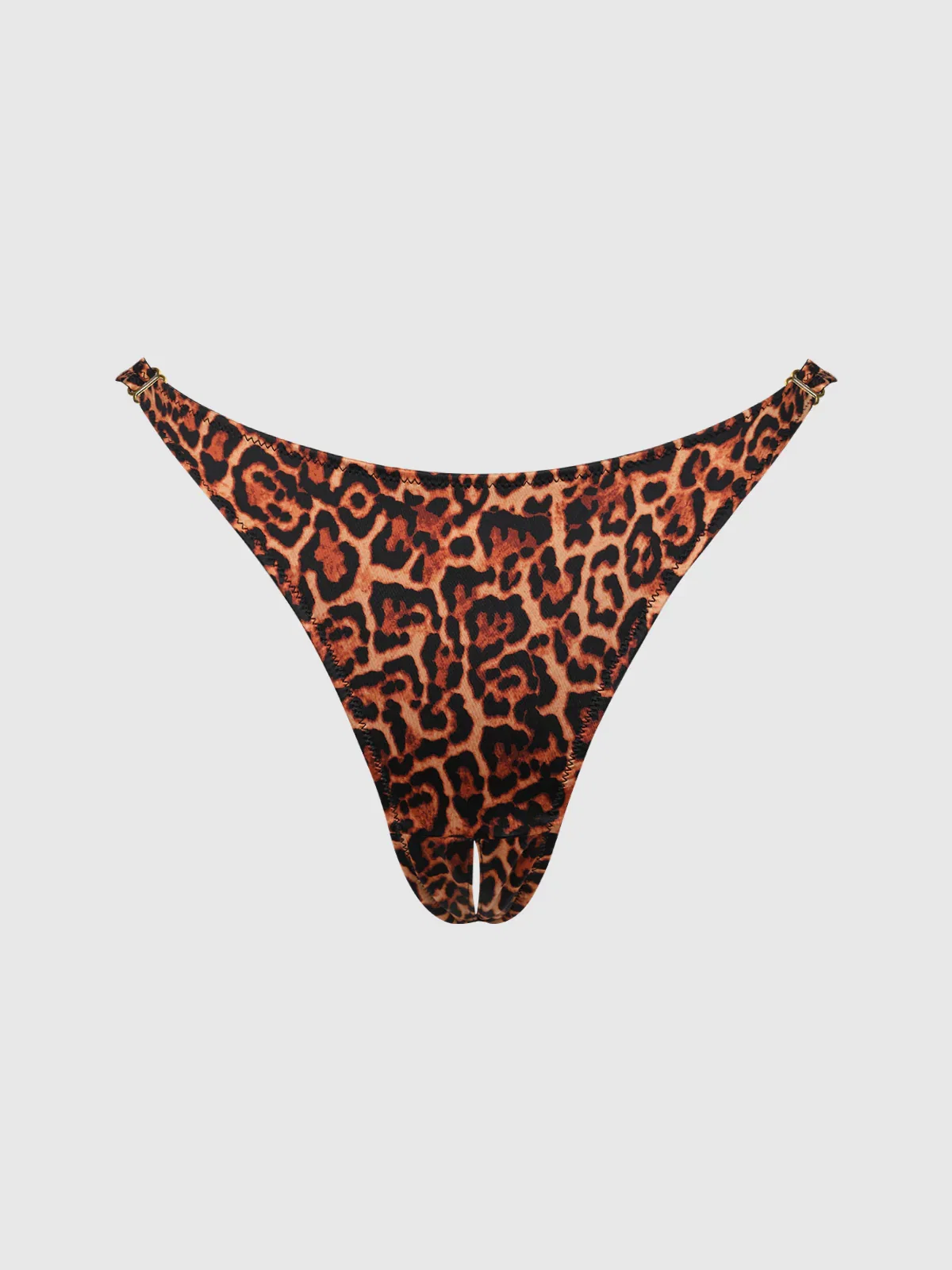 Image of Rising Star Liquid Satin Crotchless Tanga