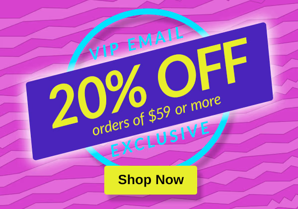 20% Off orders of $59 or more