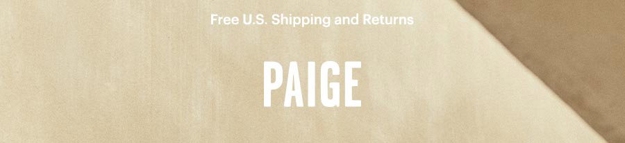 PAIGE // Premium Denim Jeans, Clothing, Shoes and Accessories for Women and Men. Free U.S. Shipping and Returns.