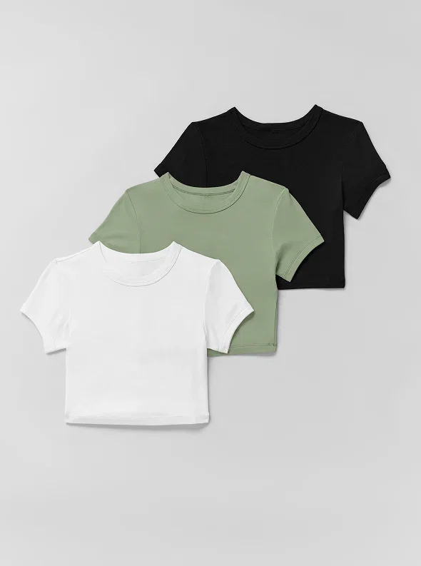Cropped Timeless Tee