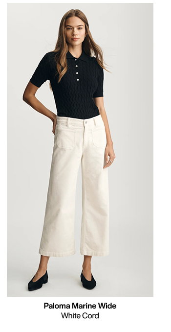 Paloma White Cord