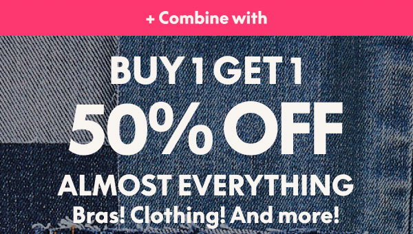 BOGO 50% Off