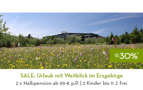 SALE: Urlaub mit Weitblick im Erzgebirge