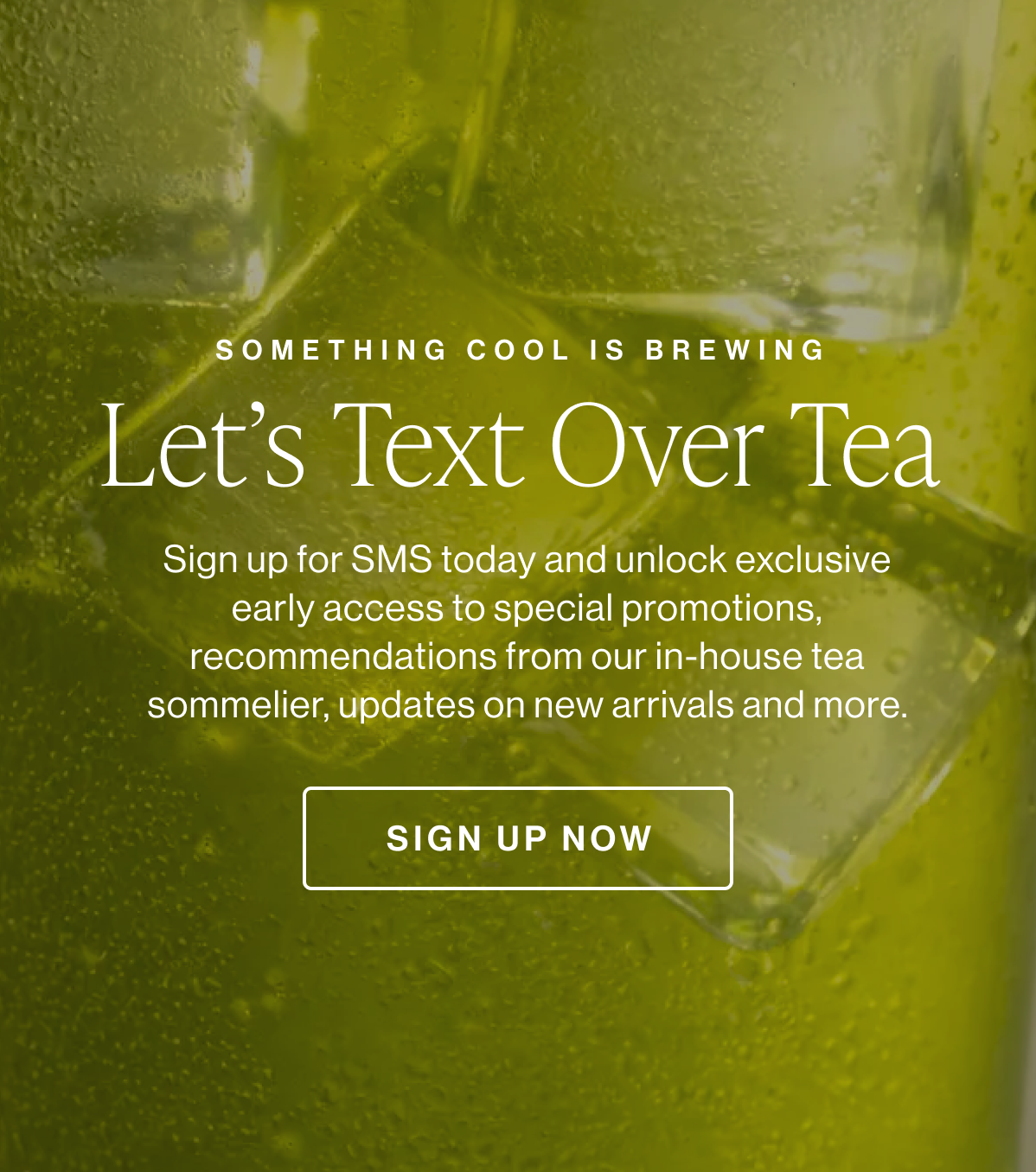 Let's Text Over Tea