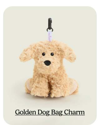 Shop Golden Dog Bag Charm