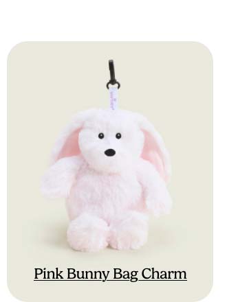 Shop Pink Bunny Bag Charm
