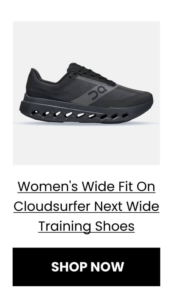 Women's Wide Fit On Cloudsurfer Next Wide Training Shoes