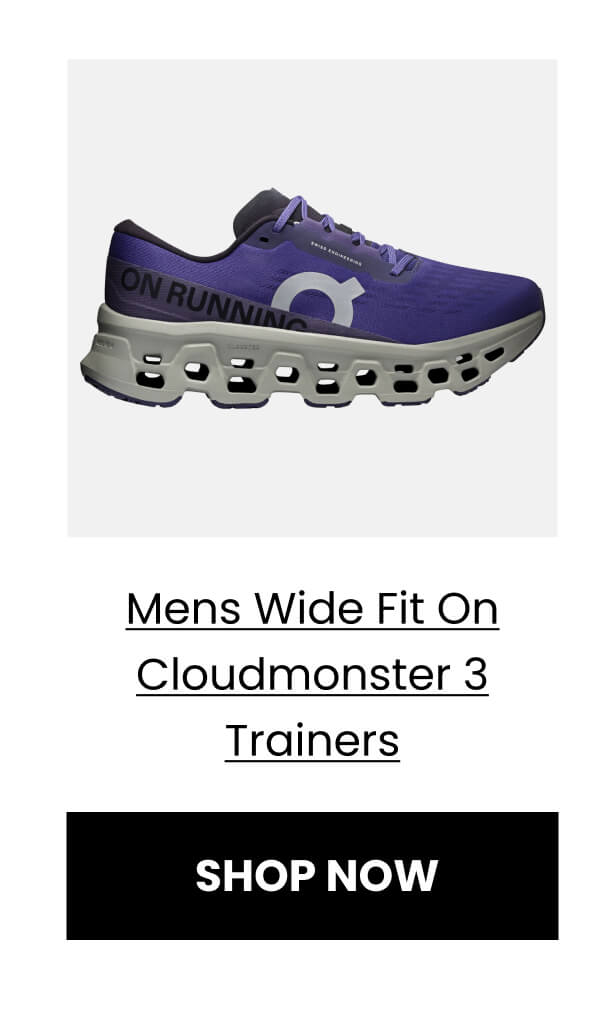 Mens Wide Fit On Cloudmonster 3 Trainers