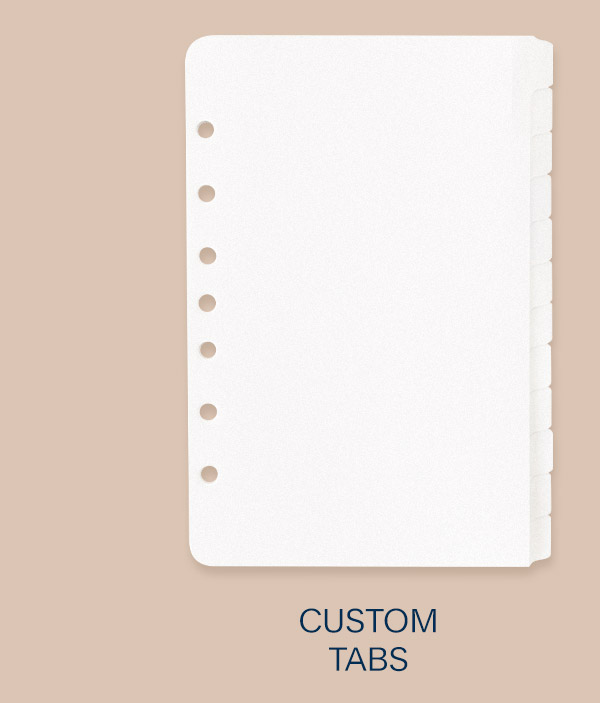 Custom Tabs.