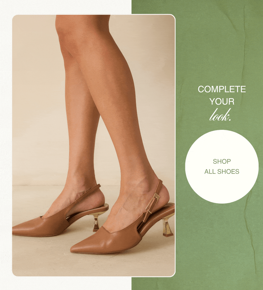 "Complete your look. Shop all shoes."