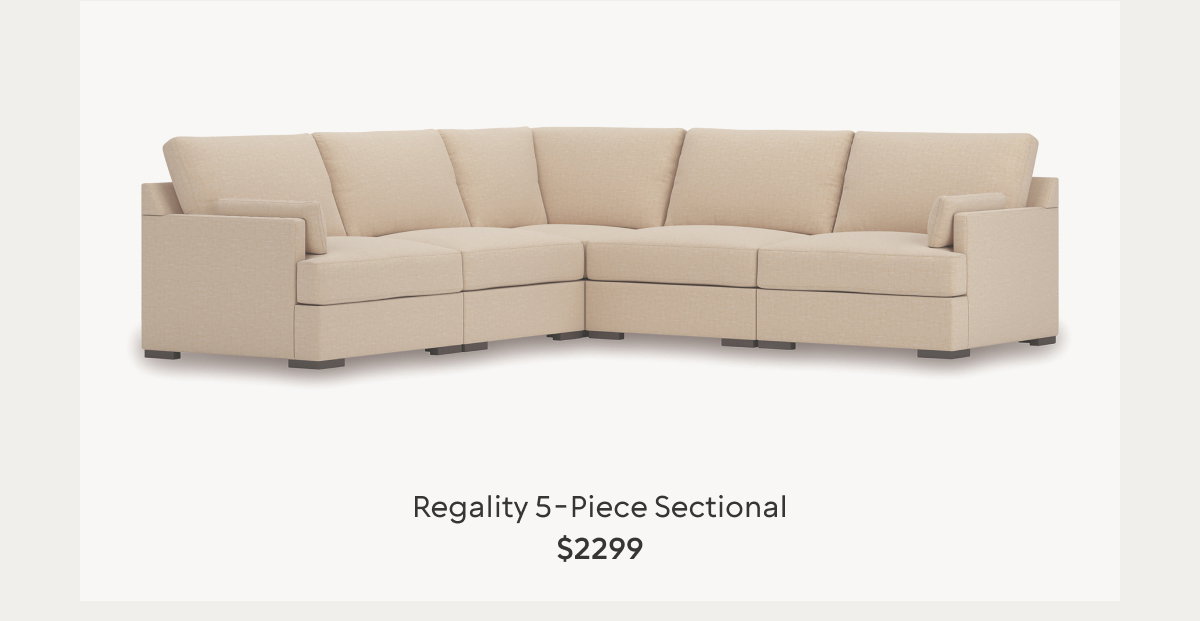 Regality 5-Piece Sectional