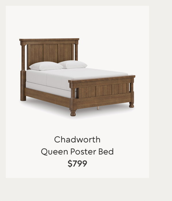 Chadworth Queen Poster Bed