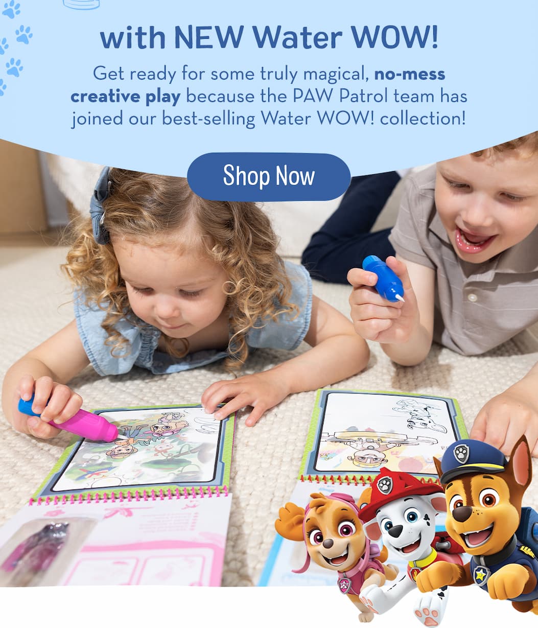 NEW Paw Patrol Water WOW